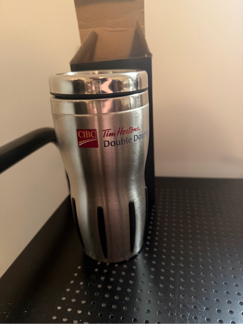 Brushed Metallic Tumbler - Gold Tone